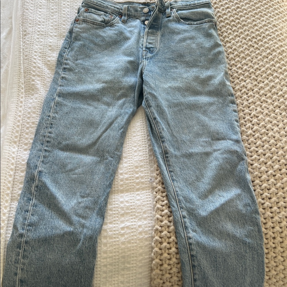 Levis 501 Skinny in Tango Light